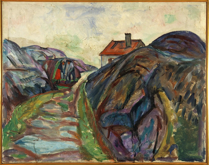 งานฤดูใบไม้ผลิใน Skerries - Edvard Munch