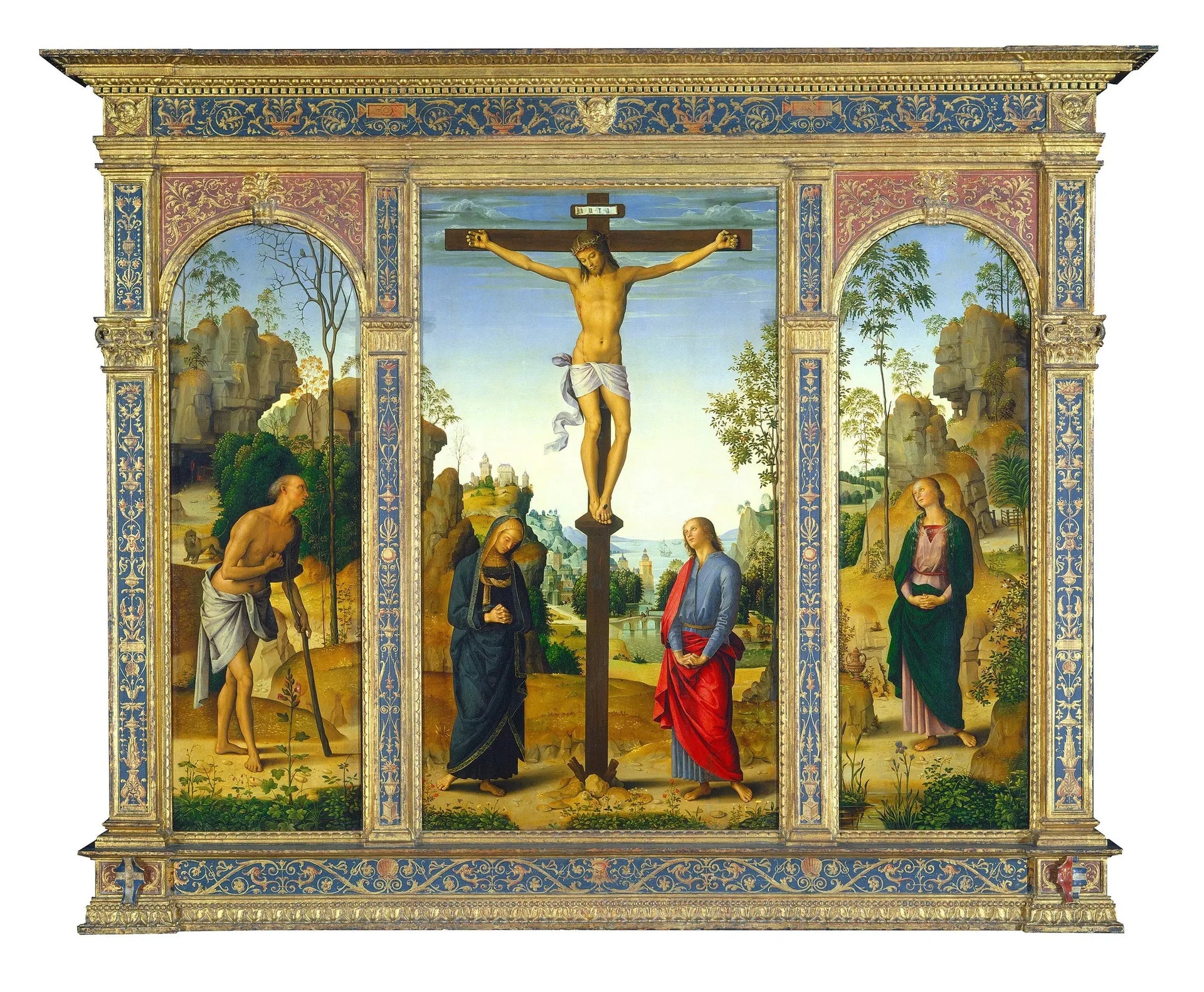 triptyque Galitzin - Pietro Perugino image 1 tableau peint à l’huile sur toile