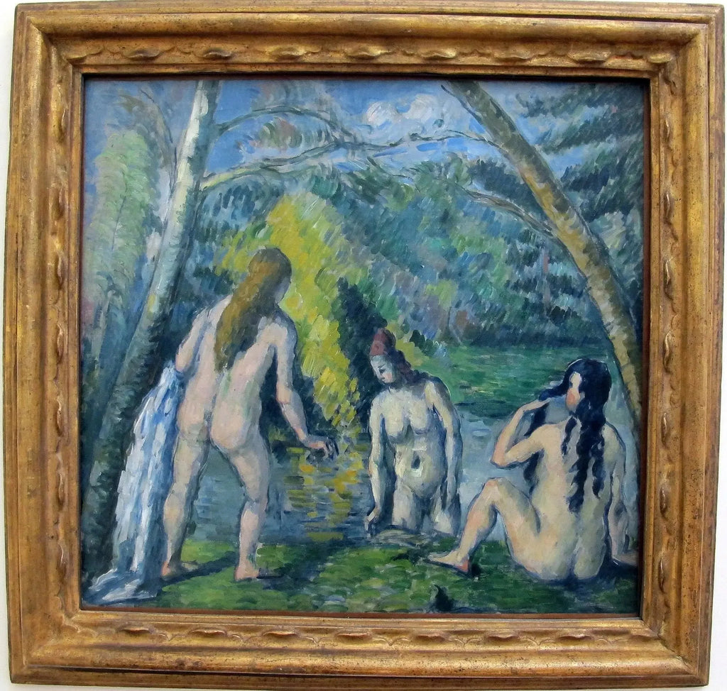 Trois baigneuses - Paul Cézanne image 2 reproduction réalisée par Alpha Reproduction