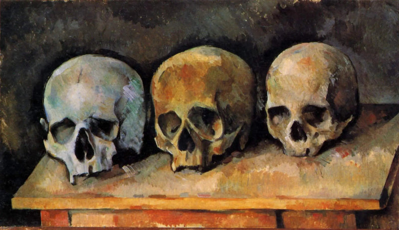 สามกะโหลก - Paul Cézanne