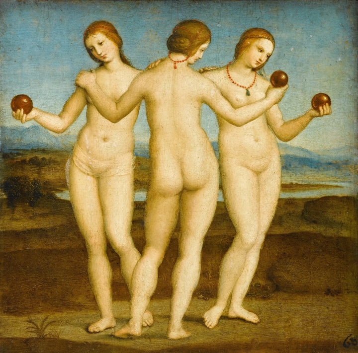 Les Trois Grâces, vers 1504-1505 – Raphaël