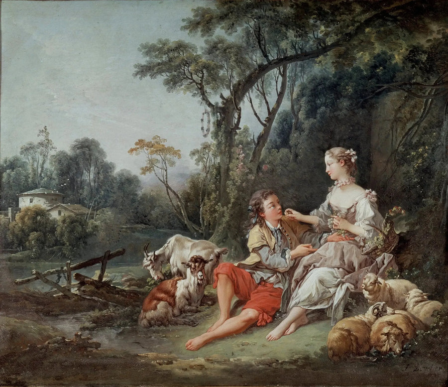 คุณกำลังคิดถึงองุ่นใช่ไหม? - François Boucher