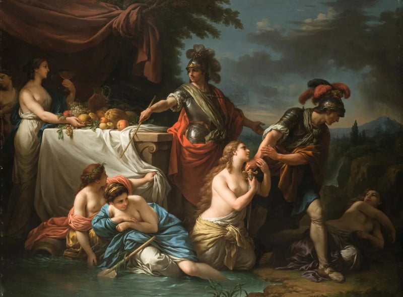 Ubalde et le chevalier Danois - Louis Jean François Lagrenée