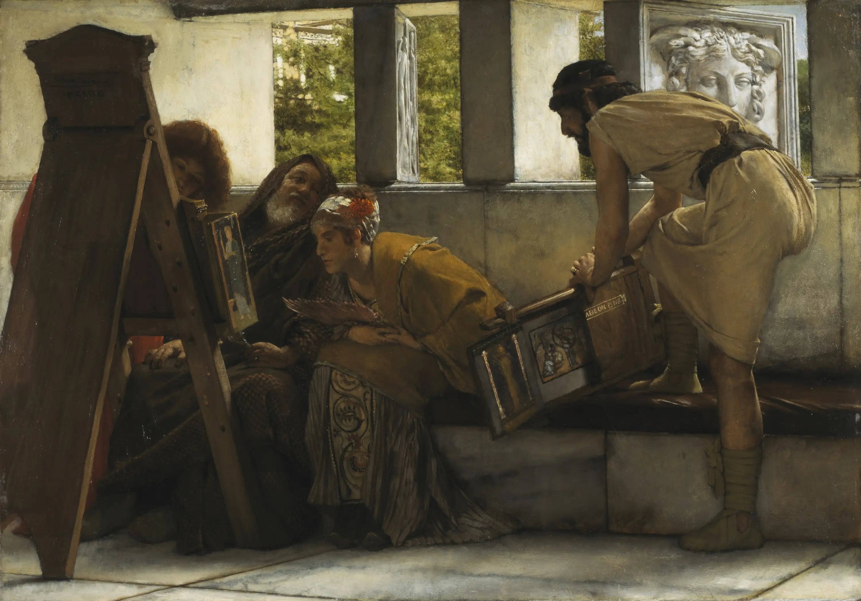 Un atelier romain - Lawrence Alma-Tadema - Alpha Reproduction