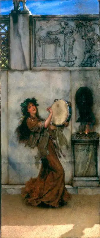 แท่นบูชาสวน - Lawrence Alma-Tadema