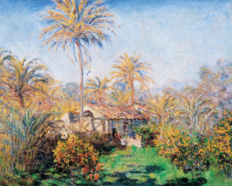 มุมหนึ่งของฟาร์มที่บอร์ดิเกรอา - Claude Monet