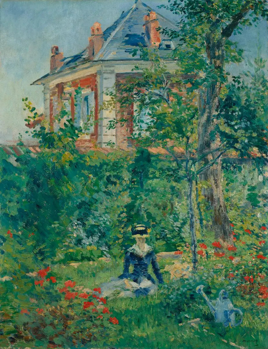 Un Coin du jardin de Bellevue - Édouard Manet image 1 copie peinte à la main à l’huile