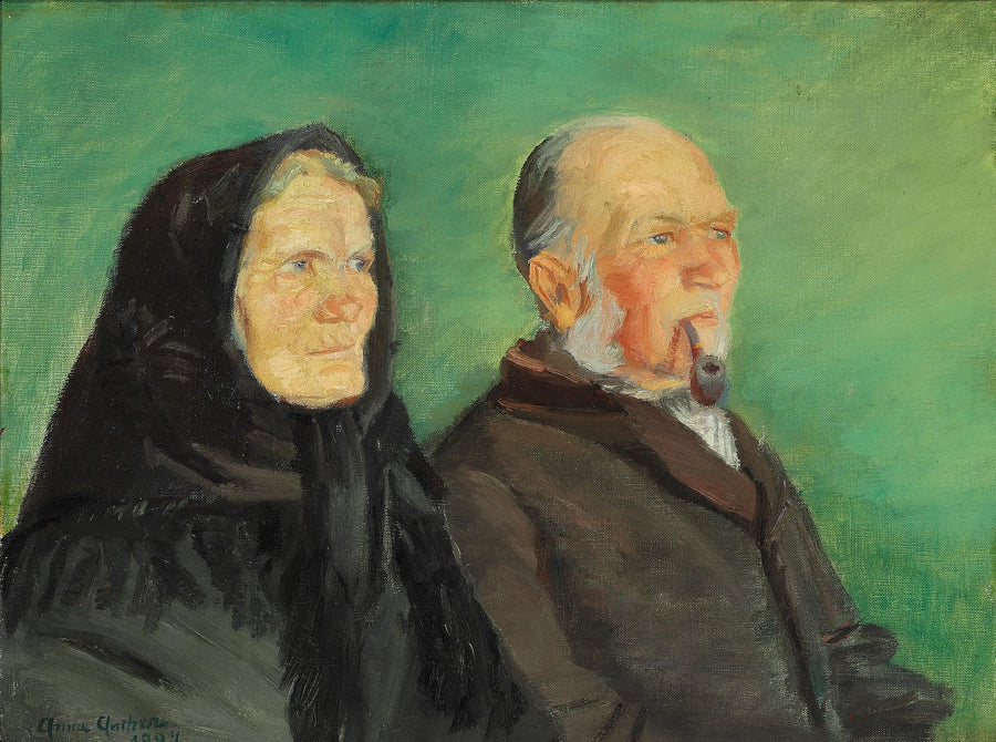 คู่รักจากสกาเกนฉลองครบรอบแต่งงานทองคำ ท่ามกลางธรรมชาติ - Anna Ancher