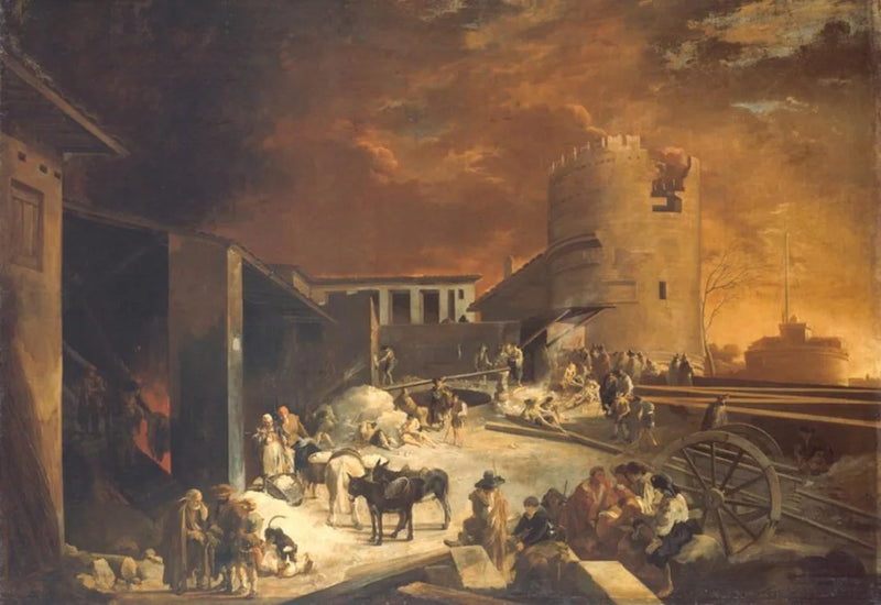 Un four à chaux romain - Sébastien Bourdon