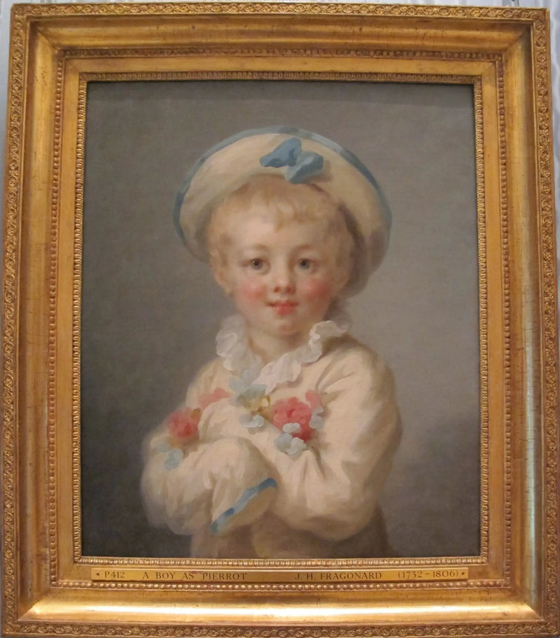 เด็กชายใน Pierrot - Jean-Honoré Fragonard