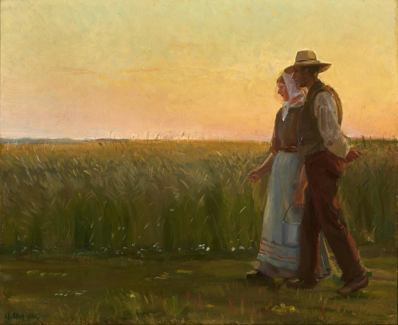 เด็กชายและเด็กหญิง - Anna Ancher