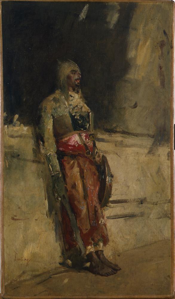 Un guerrier arabe - Mariano Fortuny Marsal