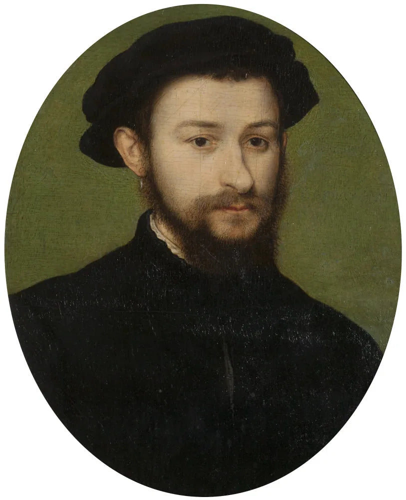 Un homme inconnu - Corneille de Lyon image 1 reproduction artisanale de tableau
