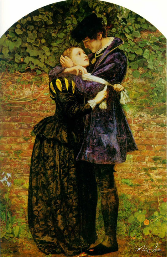 Un huguenot - John Everett Millais - Reproductions de tableaux et peintures haut de gamme