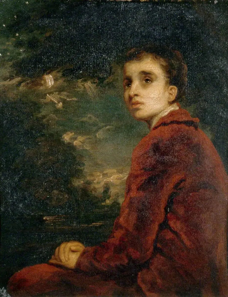 หนุ่มนักเพ่งมอง (สมมุติว่าเป็นบุตรของศิลปิน Mather Brown) - Joshua Reynolds