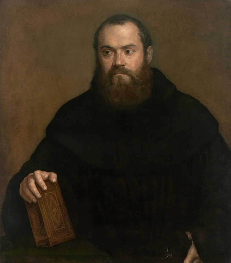 พระสงฆ์กับหนังสือ - Titian