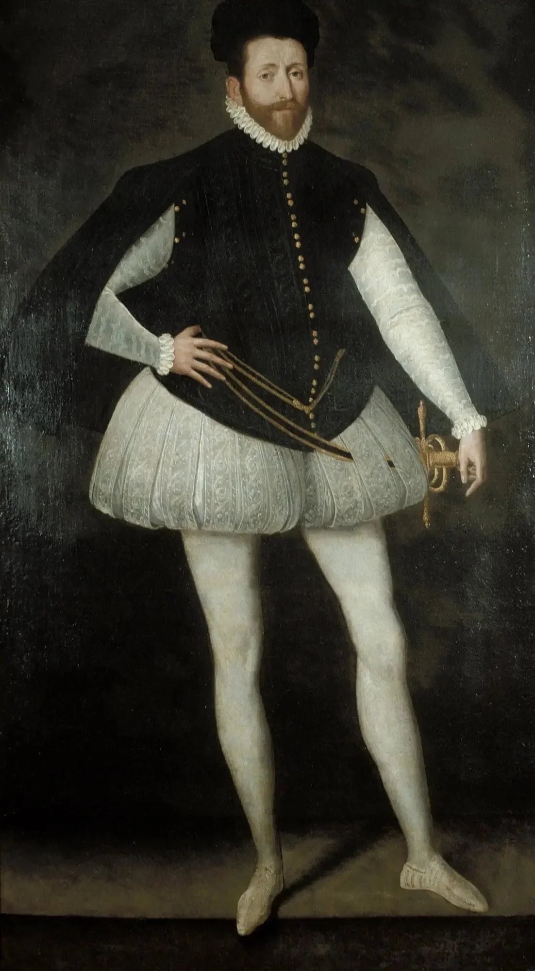 Un noble de la cour des Valois - François Clouet image 1 reproduction de peinture à l’huile
