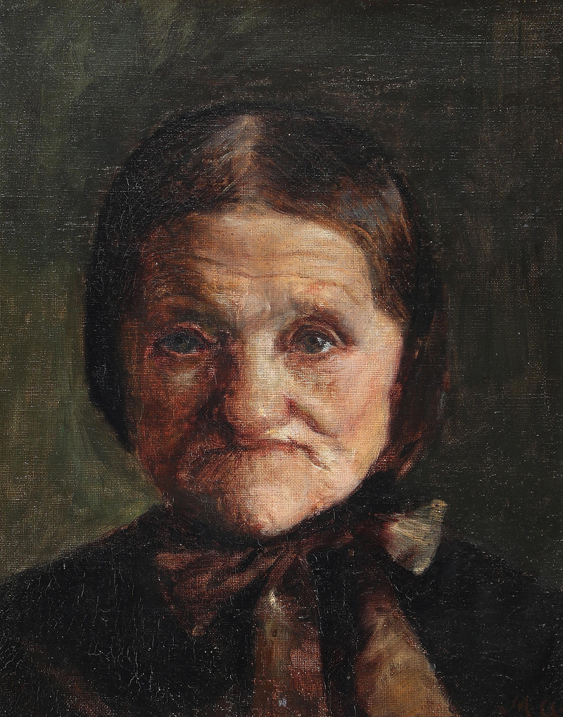 ภาพเหมือนของ Maren Bollerhus - Michael Peter Ancher