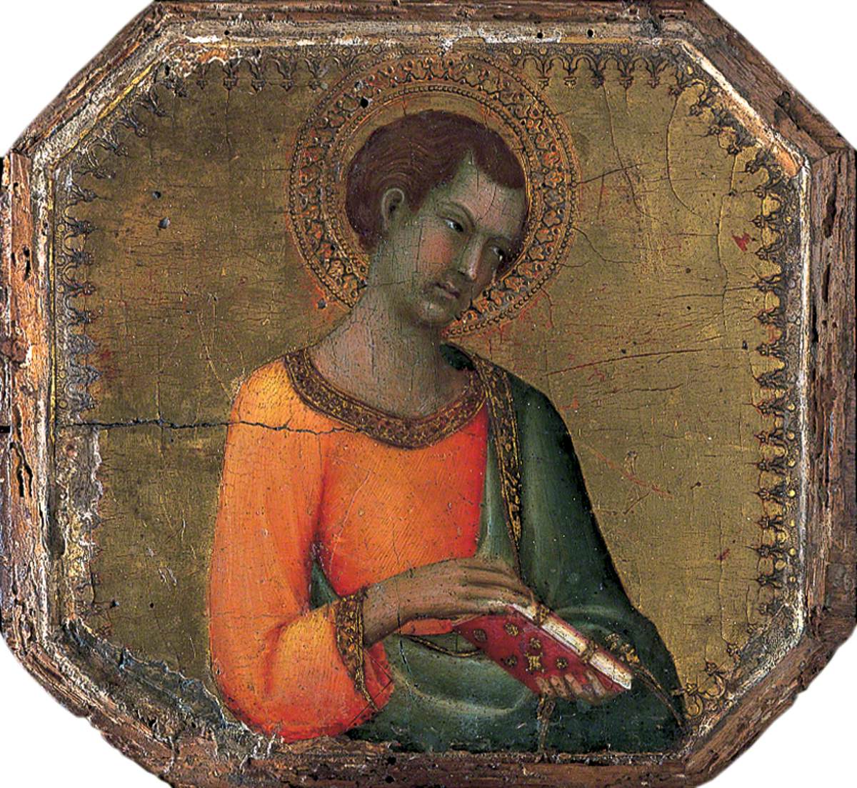 Un saint tenant un livre - Simone Martini - Alpha Reproduction