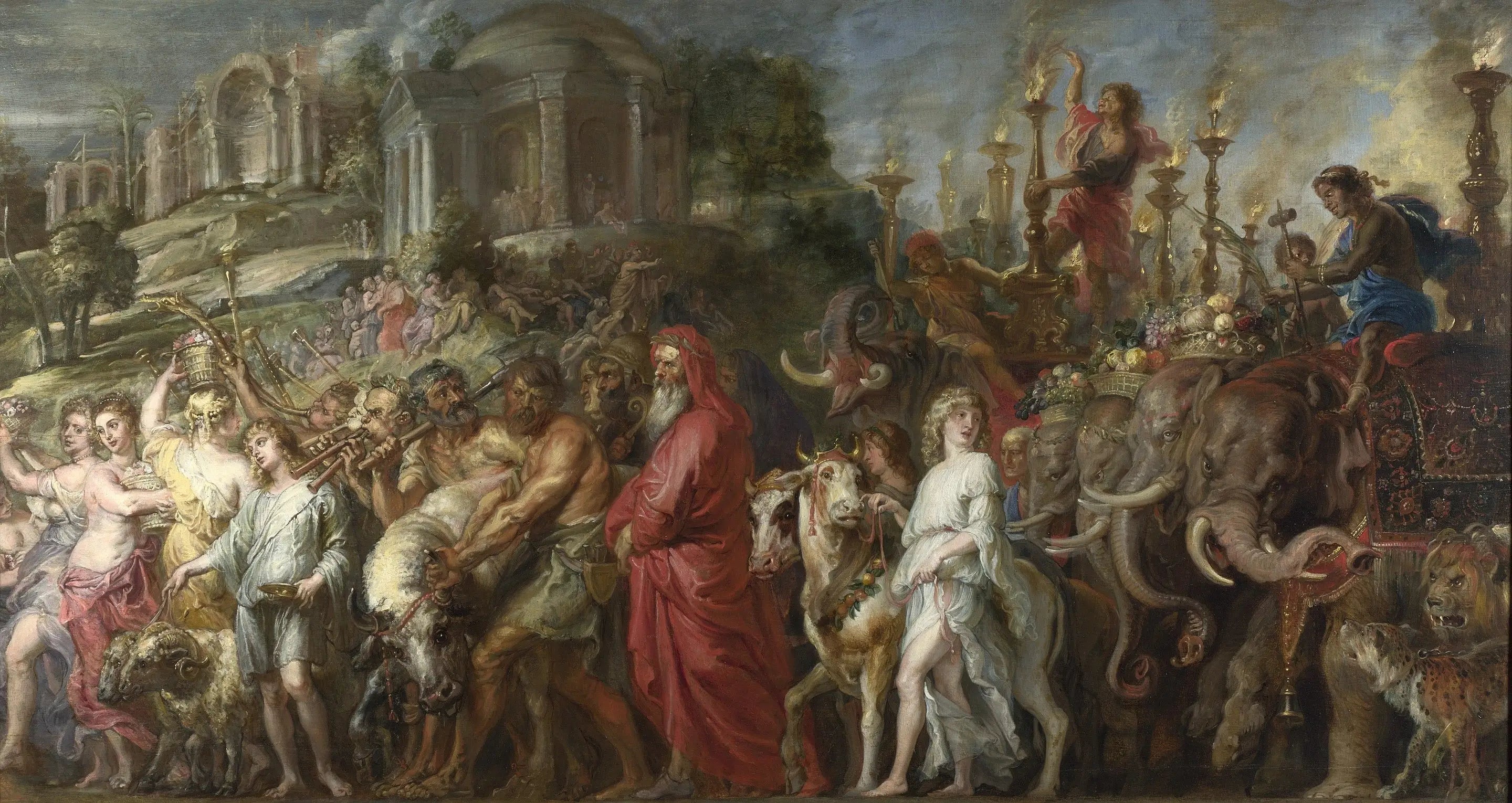 Un triomphe romain - Peter Paul Rubens image 1 tableau peint à l’huile sur toile