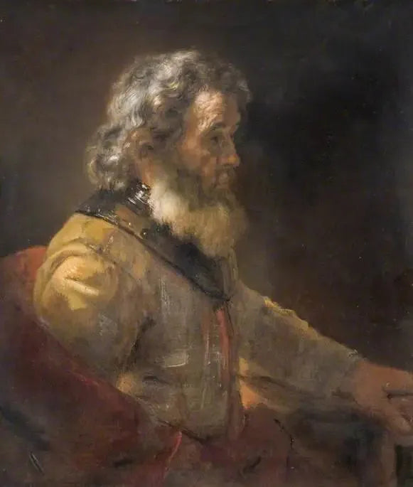 Un vieux guerrier - Rembrandt image 1 reproduction d’œuvre d’art à l’huile