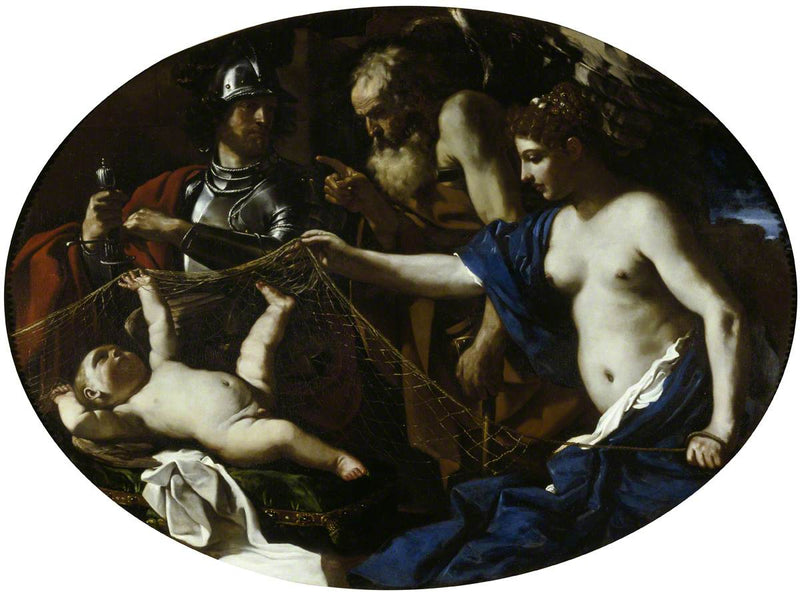 อัตลักษณ์เปรียบเทียบกับวีนัส, มาร์ส, คิวปิด และเวลา - Guercino