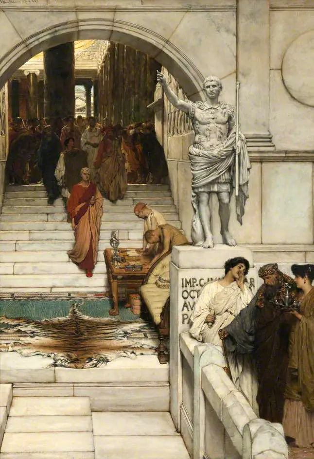 Une audience chez Agrippa - Lawrence Alma-Tadema - Alpha Reproduction