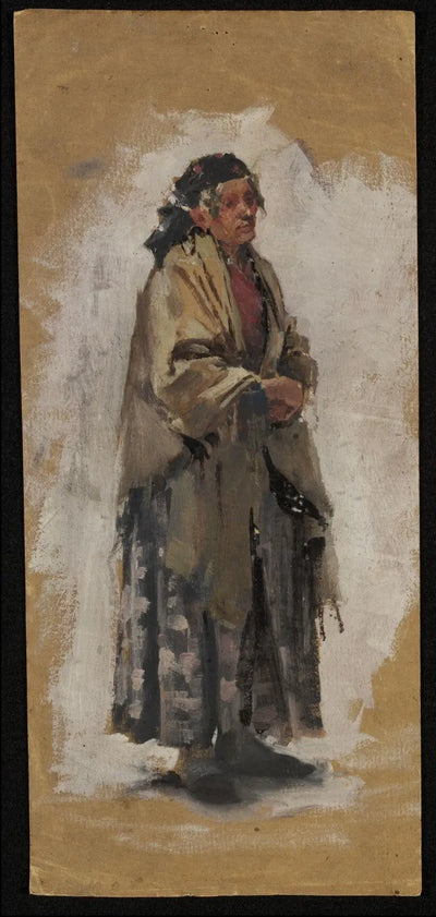 Une femme âgée - Luke Fildes - Alpha Reproduction