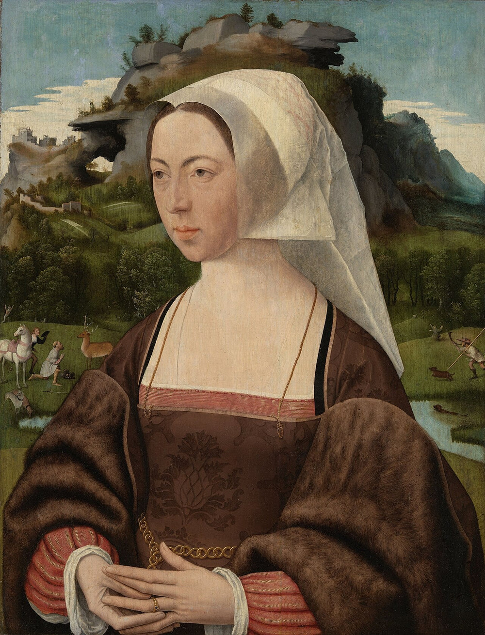 Une femme - Jan Mostaert