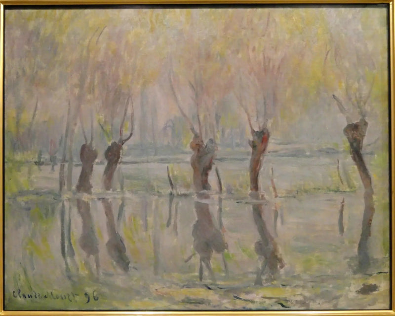 น้ำท่วมที่จิแวร์นี - Claude Monet