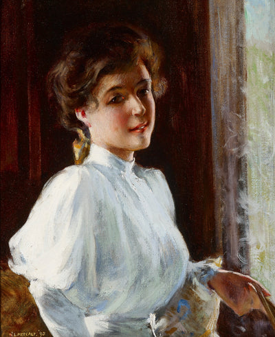 Une jeune fille - Willard Metcalf - Alpha Reproduction