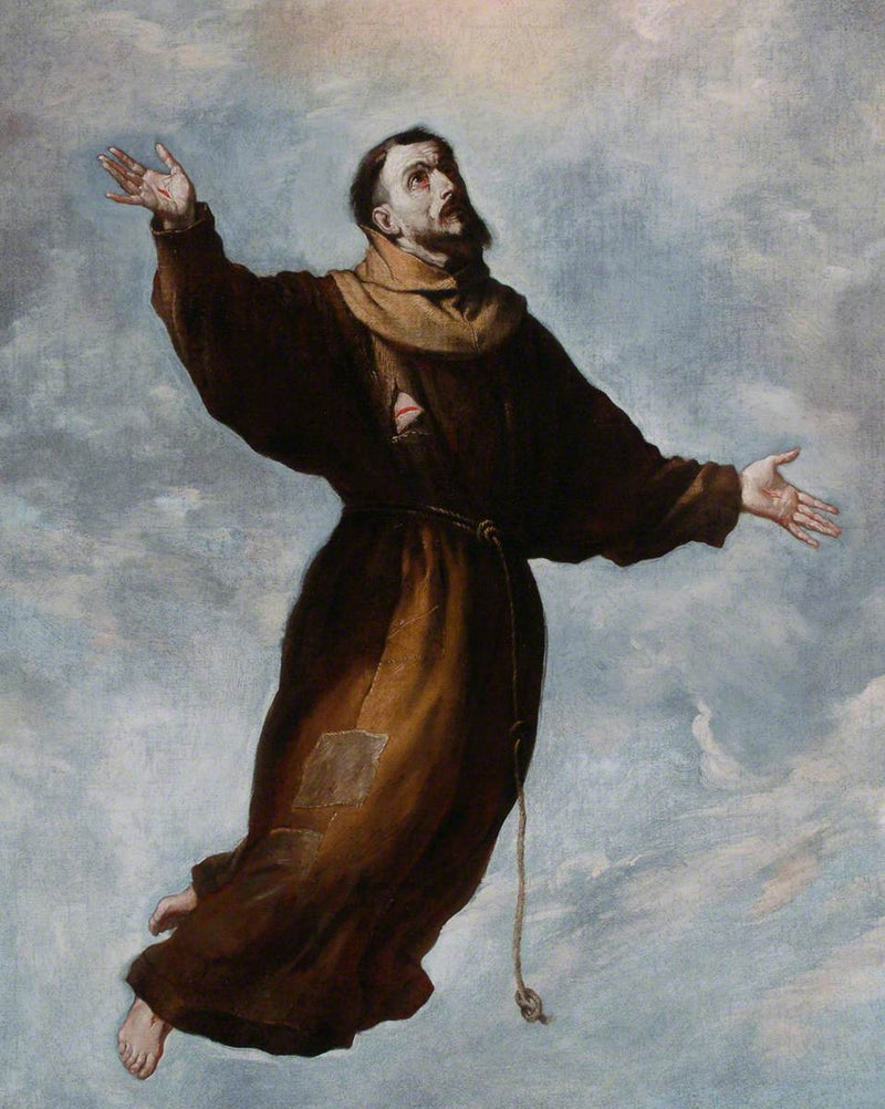 การลอยตัวของนักบุญฟรานซิส - Jusepe de Ribera
