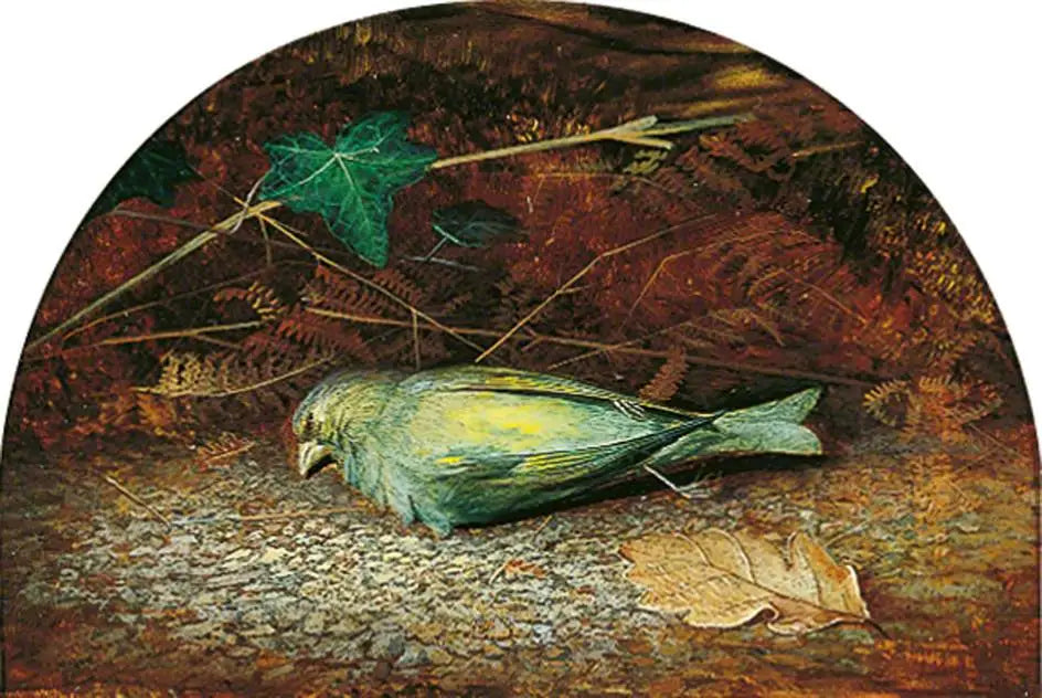 Une linotte morte - John Atkinson Grimshaw image 1 reproduction réalisée par Alpha Reproduction