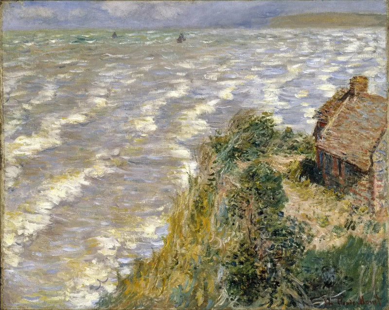 น้ำขึ้นที่ปูร์วิลล์ - Claude Monet