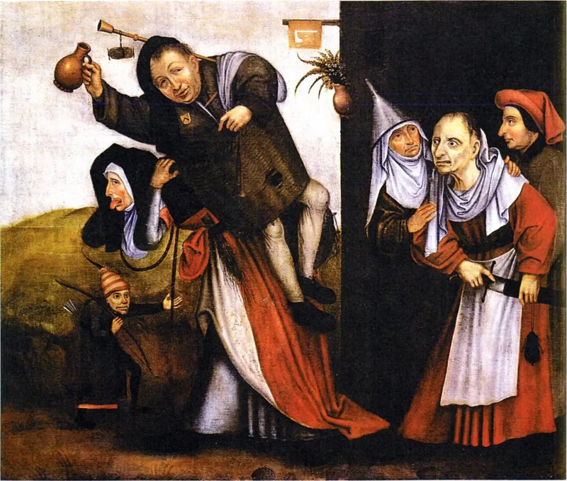 การทะเลาะวิวาทในบาร์ - Hieronymus Bosch