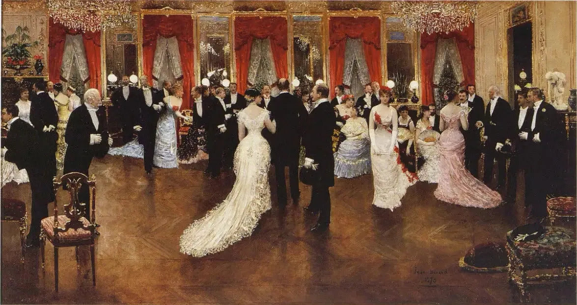 Une soirée - Jean Béraud image 1 copie de tableau peinte à la main