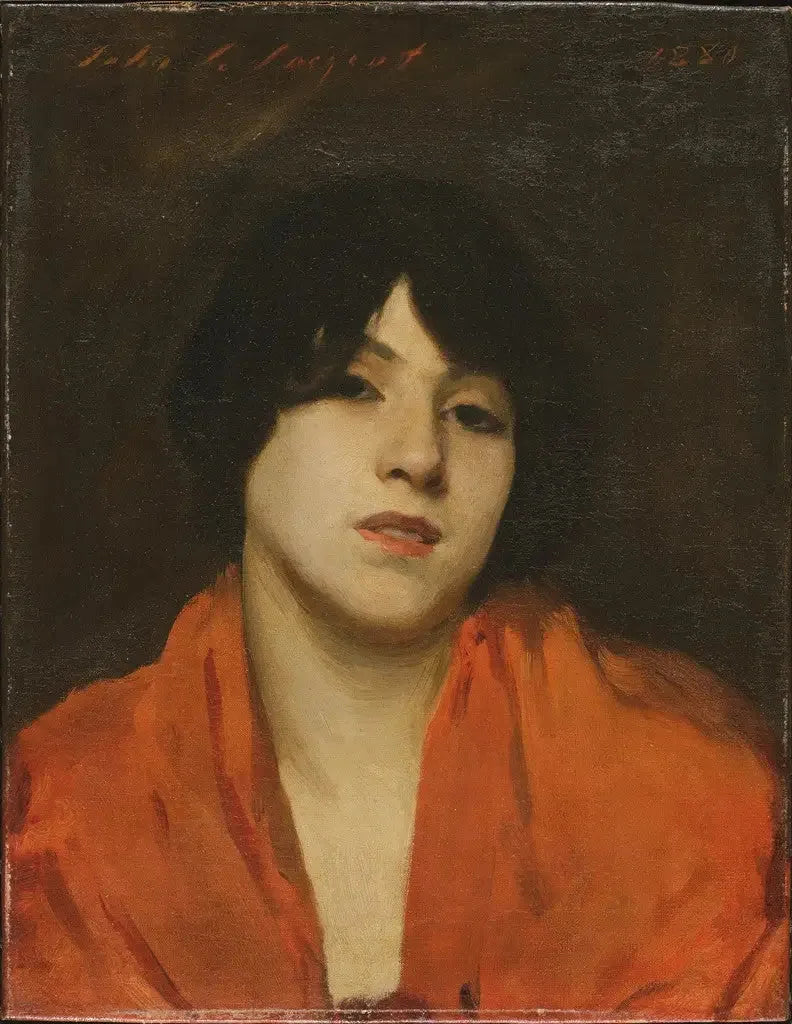หญิงเวนิสในผ้าคลุมสีแดง (« Gigia Viani ») - John Singer Sargent