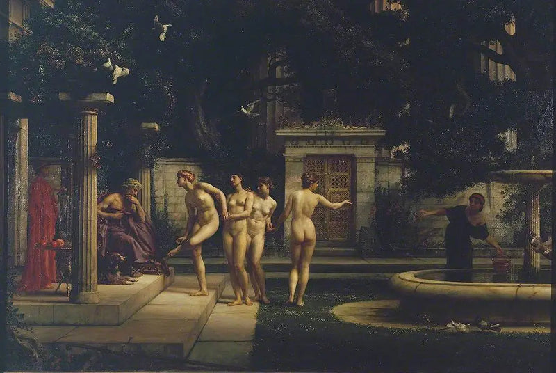 การเยี่ยมชมที่ Esculape - Edward Poynter