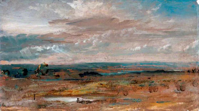 วิวที่แฮมป์สเตดในยามค่ำคืน - จอห์น คอนสเทเบิล