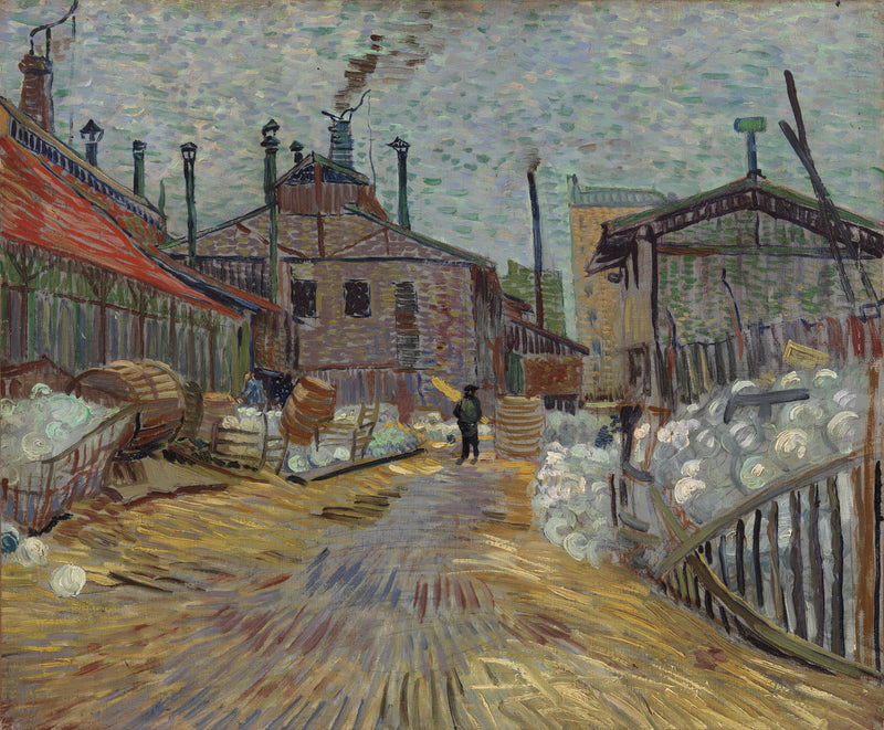 โรงงานอัสนีแยร์ - Vincent van Gogh