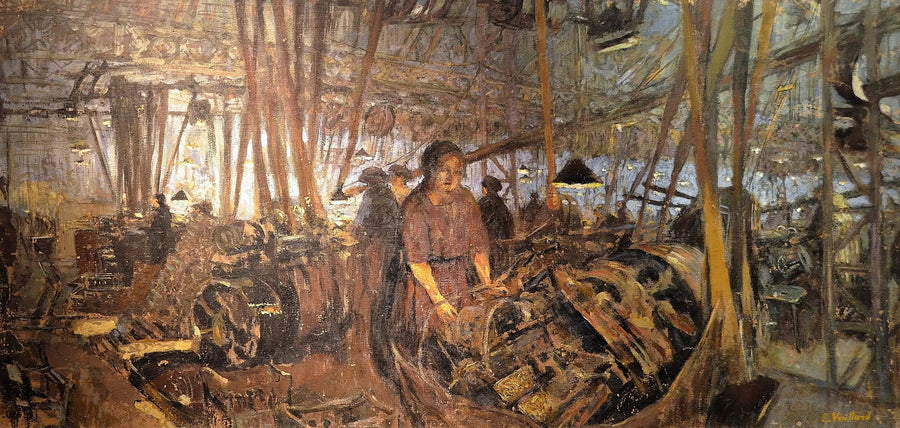 โรงงานผลิตอาวุธที่ลียง : หอคอย - Édouard Vuillard
