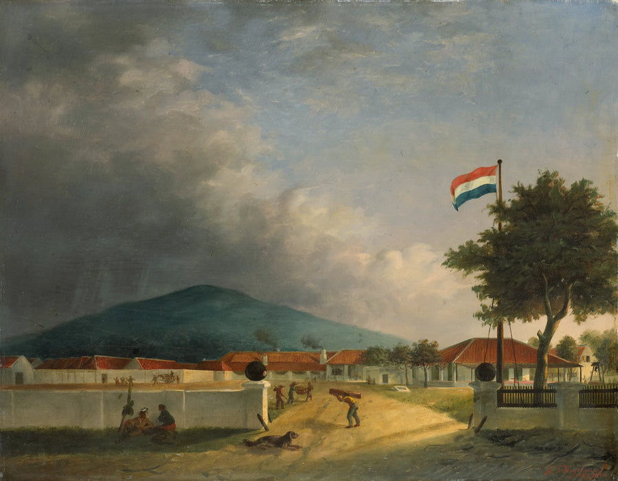 L'usine sucrière 'Kedawong' près de Pasoeroean à Java - H.Th. Hesselaar