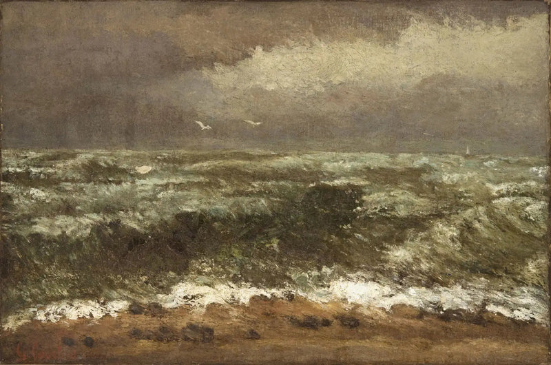 Vagues - Gustave Courbet
v: คลื่น - กุสตาฟ คอร์เบต์