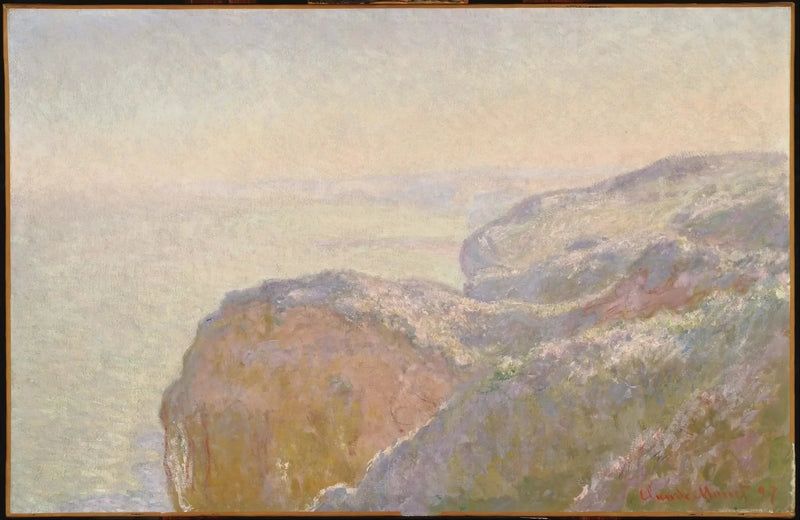 Val-Saint-Nicolas, ใกล้กับ Dieppe (เช้า) - Claude Monet