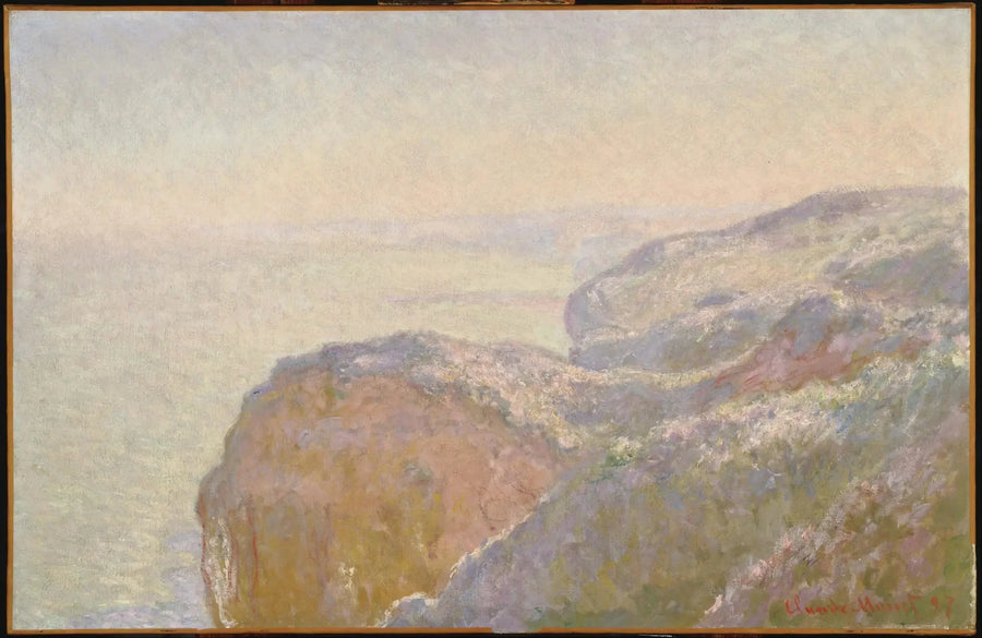 Val-Saint-Nicolas, ใกล้กับ Dieppe (เช้า) - Claude Monet