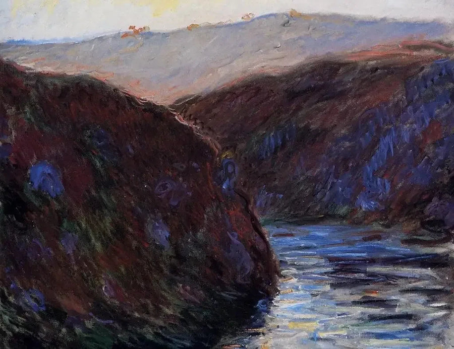 หุบเขาแครูส, บรรยากาศยามเย็น - Claude Monet