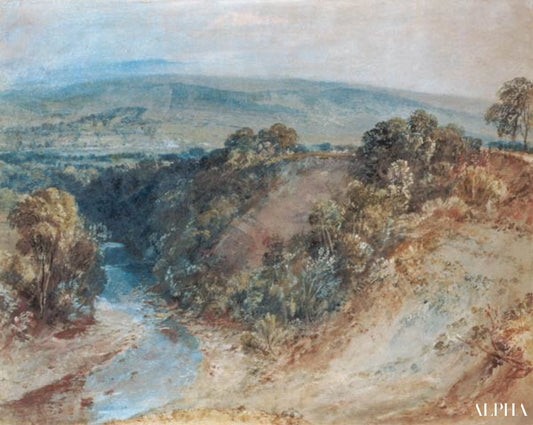 Vallée de la Washburn - William Turner - Reproductions de tableaux et peintures haut de gamme