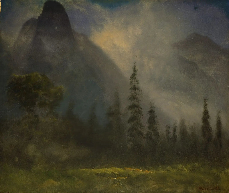 Vallée de Yosemite - Albert Bierstadt
ทุ่งหญ้าโยเซมิตี - อัลเบิร์ต เบียร์สตัด