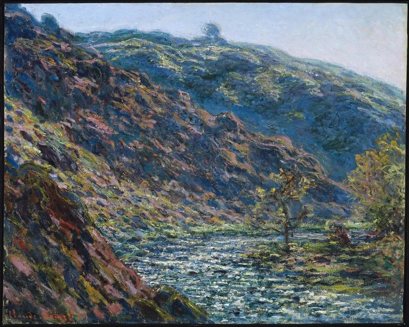 หุบเขาเล็ก ๆ ของแม่น้ำเครูส - Claude Monet