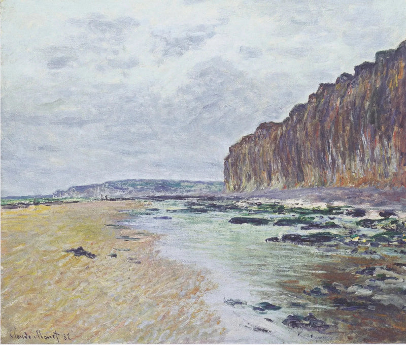 Varengeville, น้ำลง - Claude Monet
